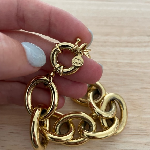 [Gorjana] Chunky Oval Chain Link Bracelet - Picture 4 of 4